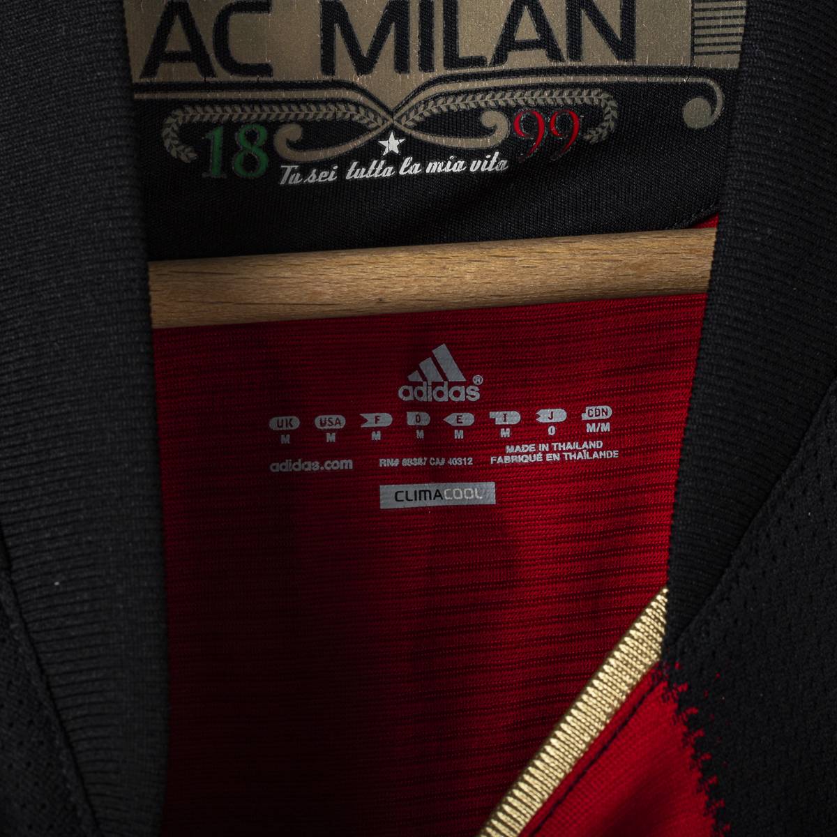Maglia Home Milan Adidas Borriello n22 2010/2011