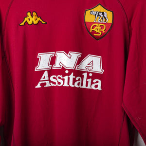 Maglia Home Roma Kappa Batistuta 18 2000/2001