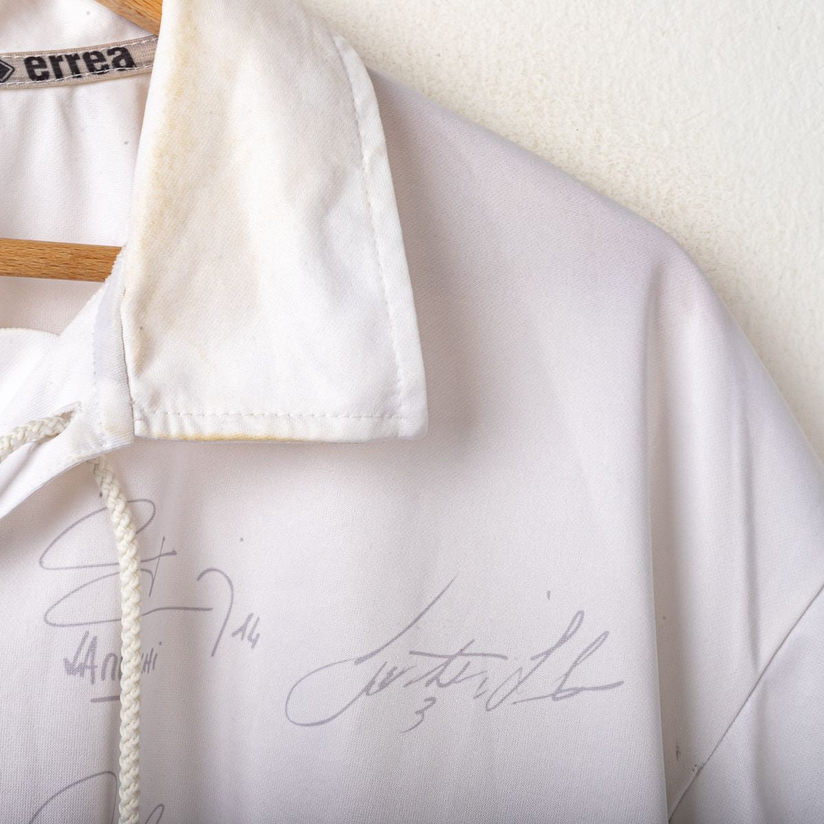 Maglia away genoa errea autografata 2004/2005