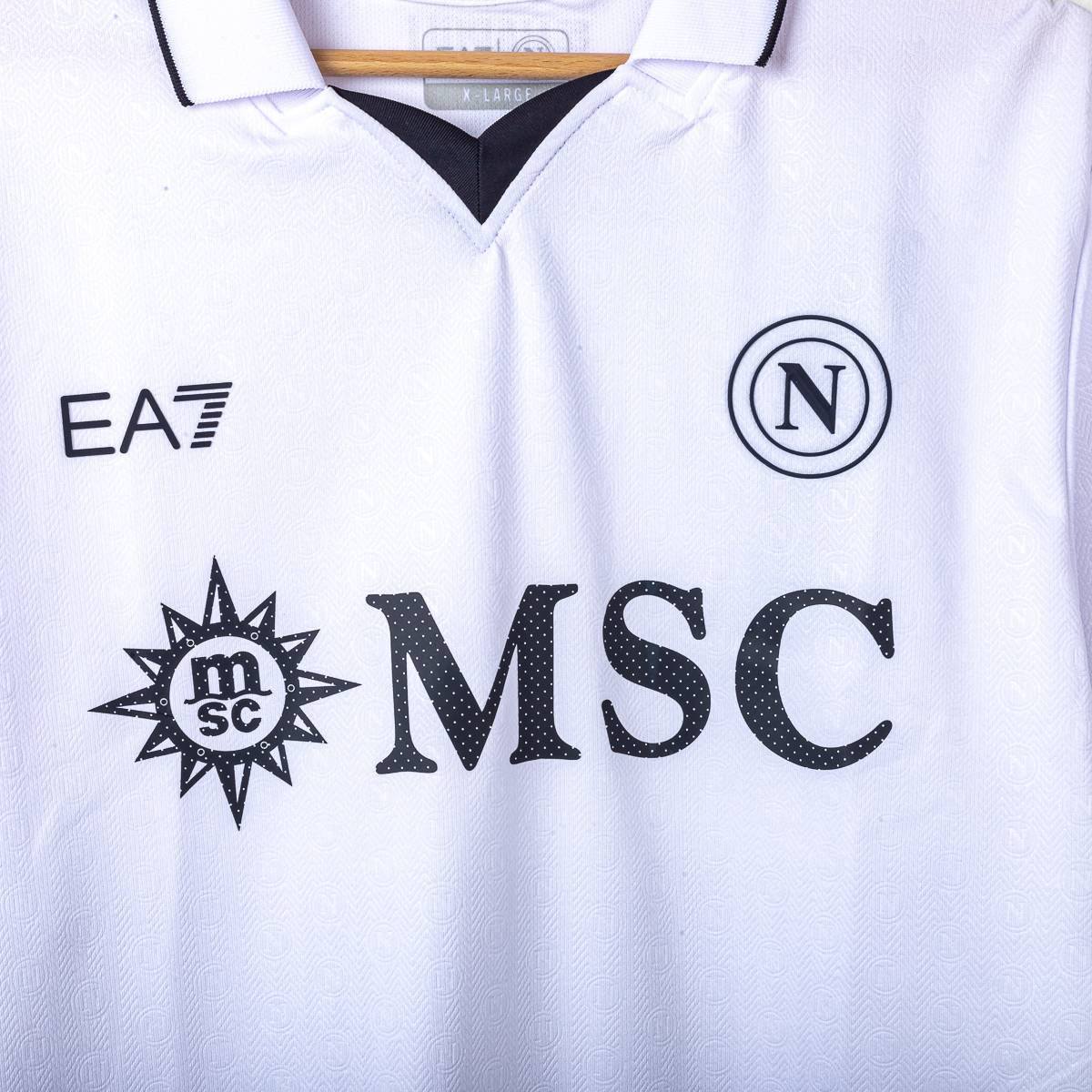 Maglia Away Napoli Ea7 Lukaku 2024/2025