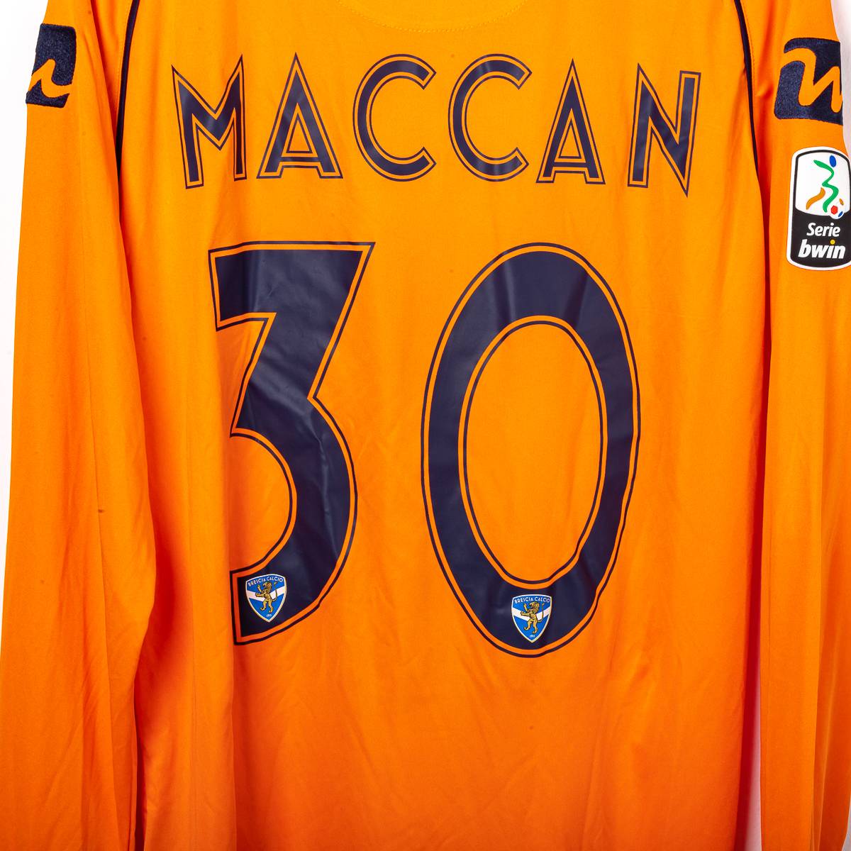 Maglia Away Brescia Mass Maccan 30 ML 2011/2012