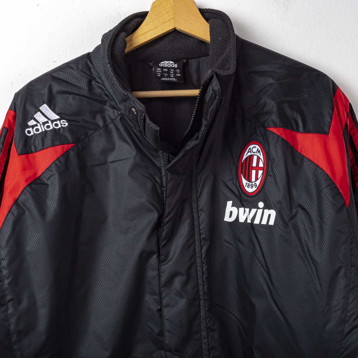 Giaccone lungo Milan Adidas Bwin 2006/2007 87X62