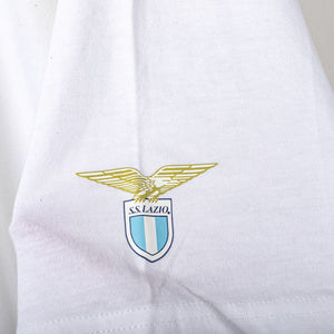 T-shirt anniversario Lazio Mizuno bianca