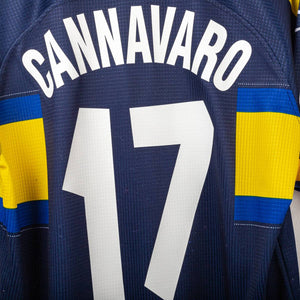 Maglia Third Ac Parma Champion Cannavaro n17 1999/2000