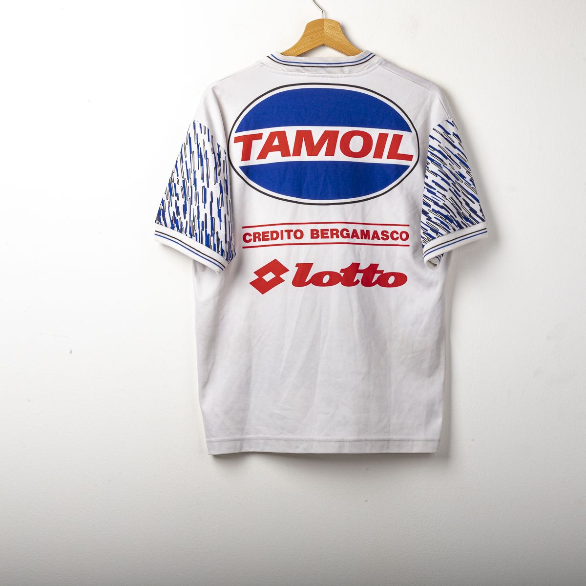 T-shirt allenamento atalanta lotto tamoil 1991/1992