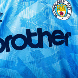 Manchester City Umbro 1992/1993 Home Shirt
