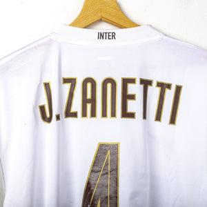 Maglia Ucl Away Inter Nike Zanetti n4 2008/2009