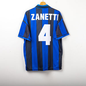 Maglia Home Fc Inter Umbro Zanetti n4 1995/1996
