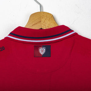 Polo Bambino Cagliari Macron Rossoblu