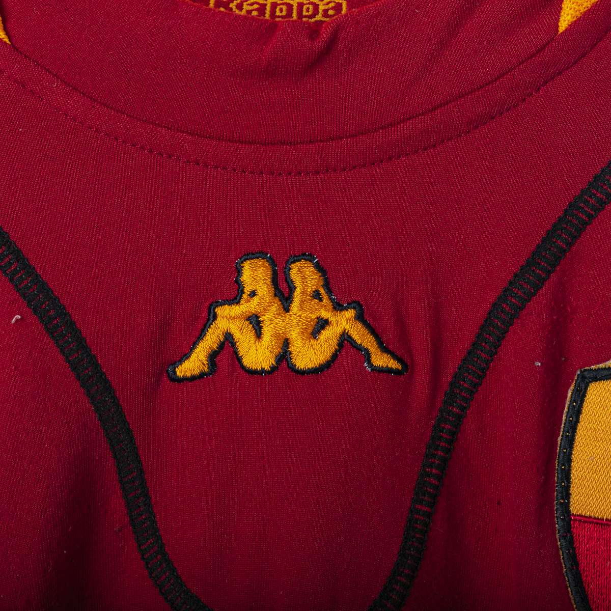 Maglia Home As Roma Kappa Montella n9 2000/2001