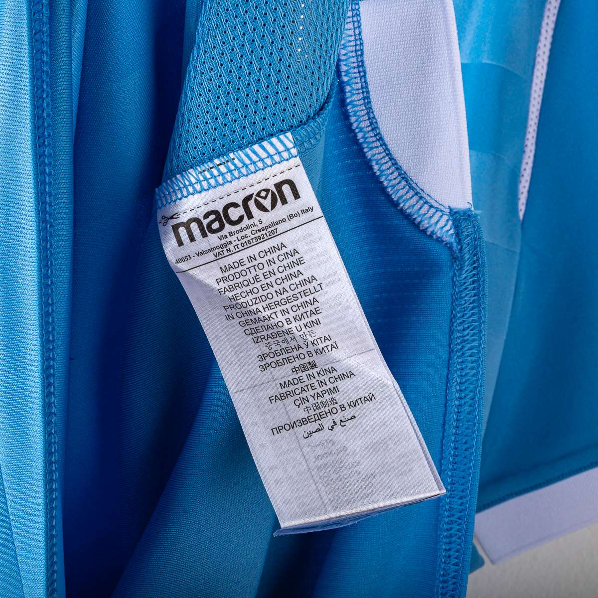 Lazio Macron Sergej 21 2019/2020 Home Shirt