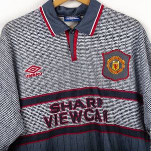 Maglia Away Manchester United Umbro Beckham n24 1995/1996