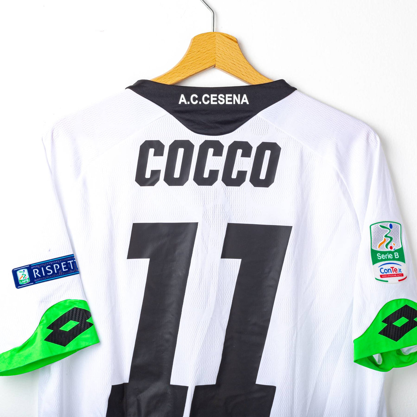 Maglia Home Cesena Lotto Cocco 11 2016/2017