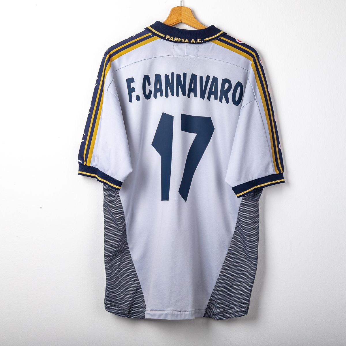 Parma Cannavaro 17 Third Champion Shirt 2000/2001