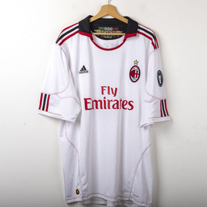 Maglia Milan Away Adidas Ibrahimovic 11 2010/2011 74x61