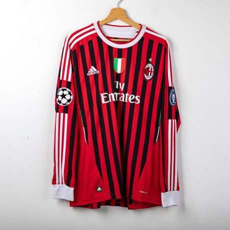 maglia home milan Adidas Seedorf 10 ml 2011/2012