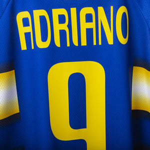 Maglia Home Parma Champion Adriano n9 2003/2004