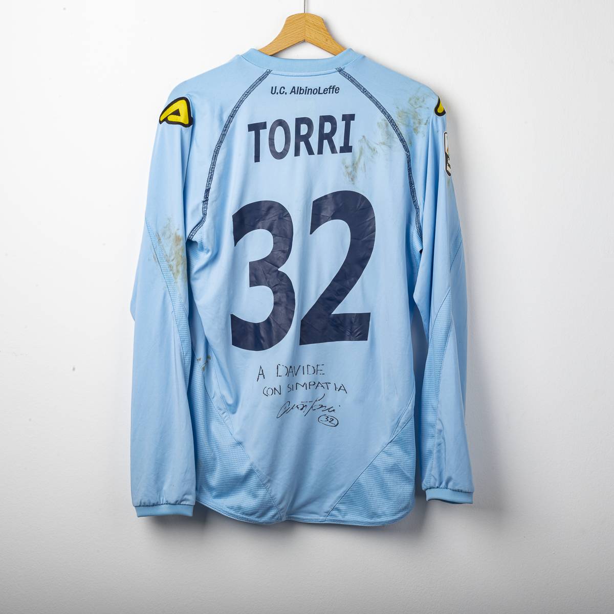 Maglia Home AlbinoLeffe Acerbis Torri 32 2010/2011
