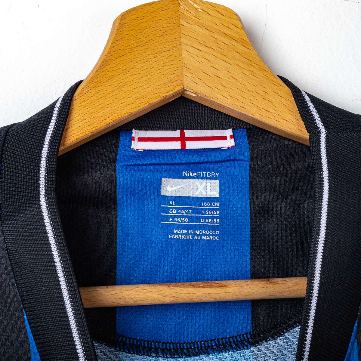 Inter Milan Nike Zanetti 4 UEFA 2009/2010 Home Shirt
