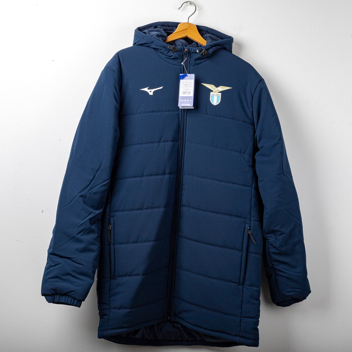Giaccone Lazio Mizuno blu 2024/2025