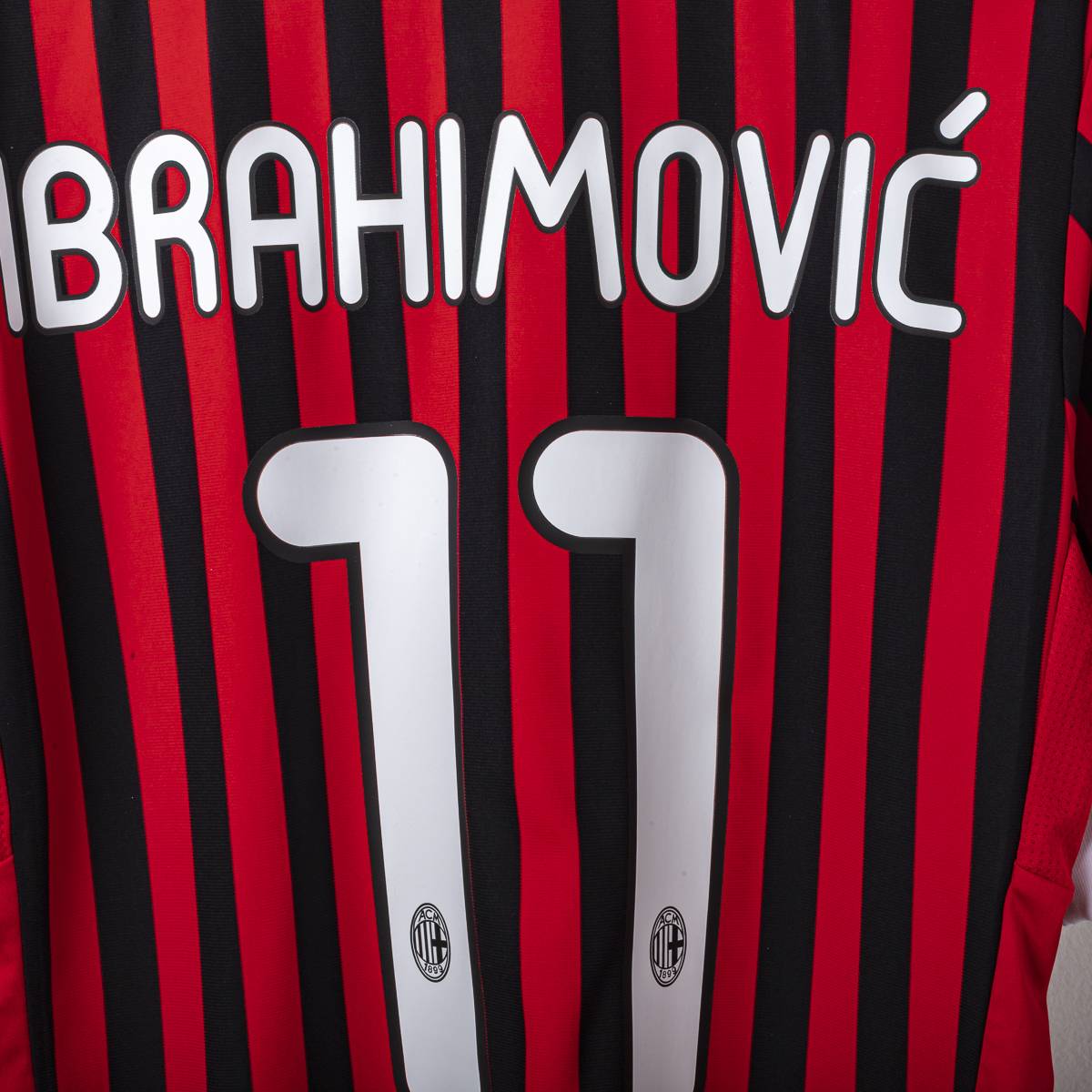 maglia home adidas ac milan Ibrahimovic n11 2011/2012 60x52