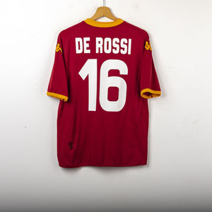 Maglia Home Roma Kappa De Rossi 16 2007/2008