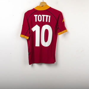 Maglia Home Kappa As Roma Totti n10 2001/2002