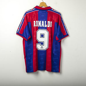Maglia Home Barcellona Kappa Ronaldo n9 1996/1997 71x58