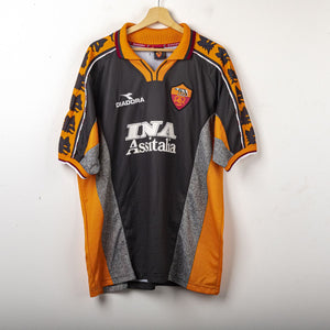 maglia third roma diadora totti n10 1998/1999   73x60