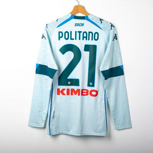 Maglia Napoli Away Kappa Politano 21 ml 2020/2021