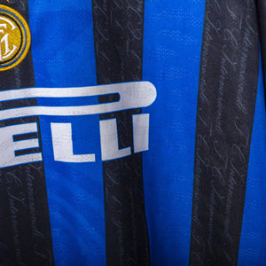 Maglia Home Inter Umbro Pirelli Zanetti n4 1996/1997