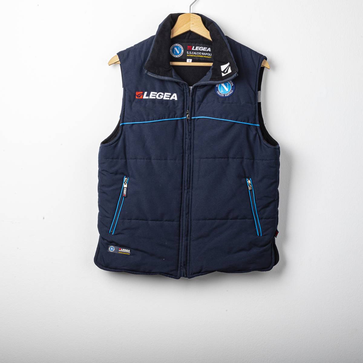 Gilet Smanicato Blu Napoli Legea 2003/2004
