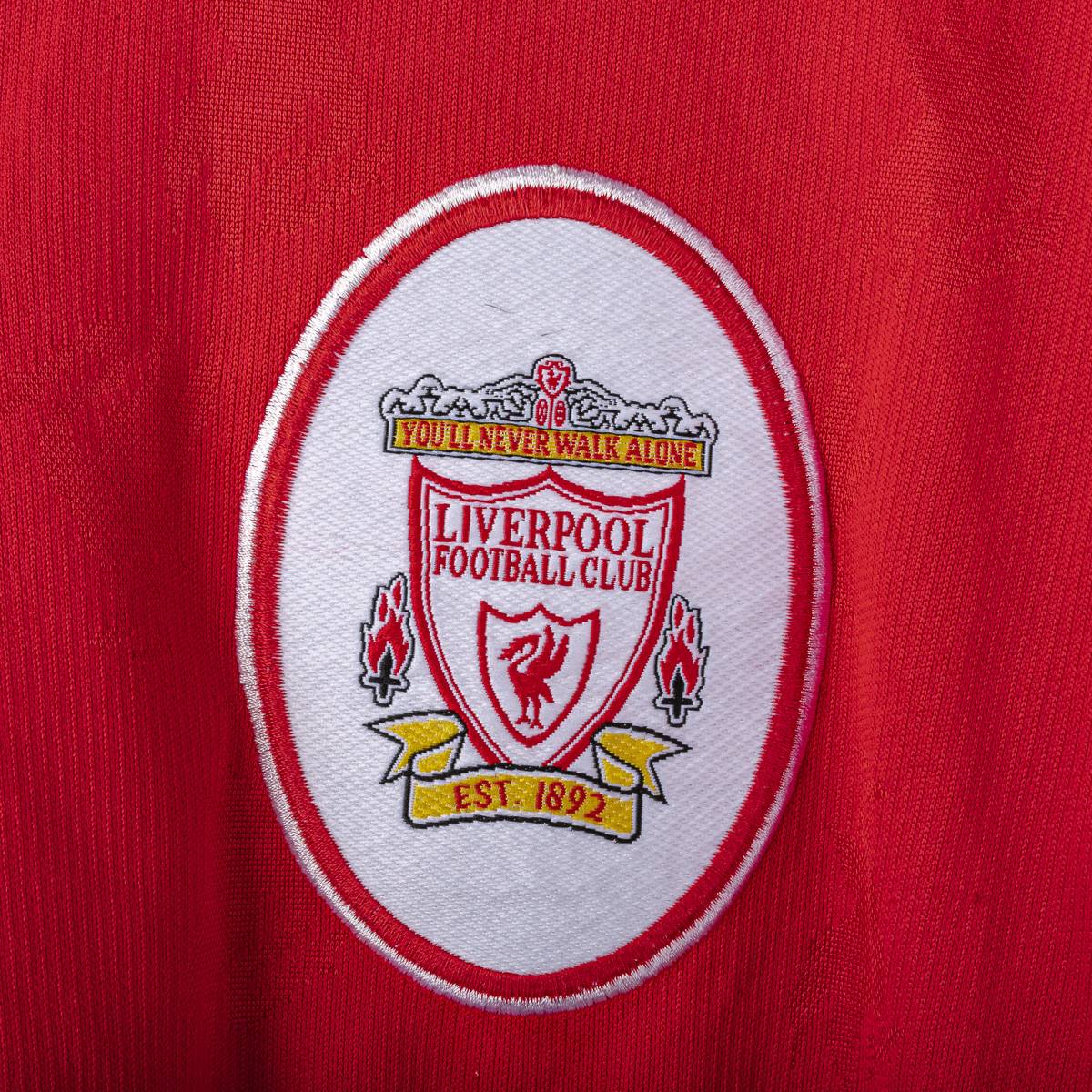 Maglia Home Liverpool Reebook Redknapp 11 1996/1997