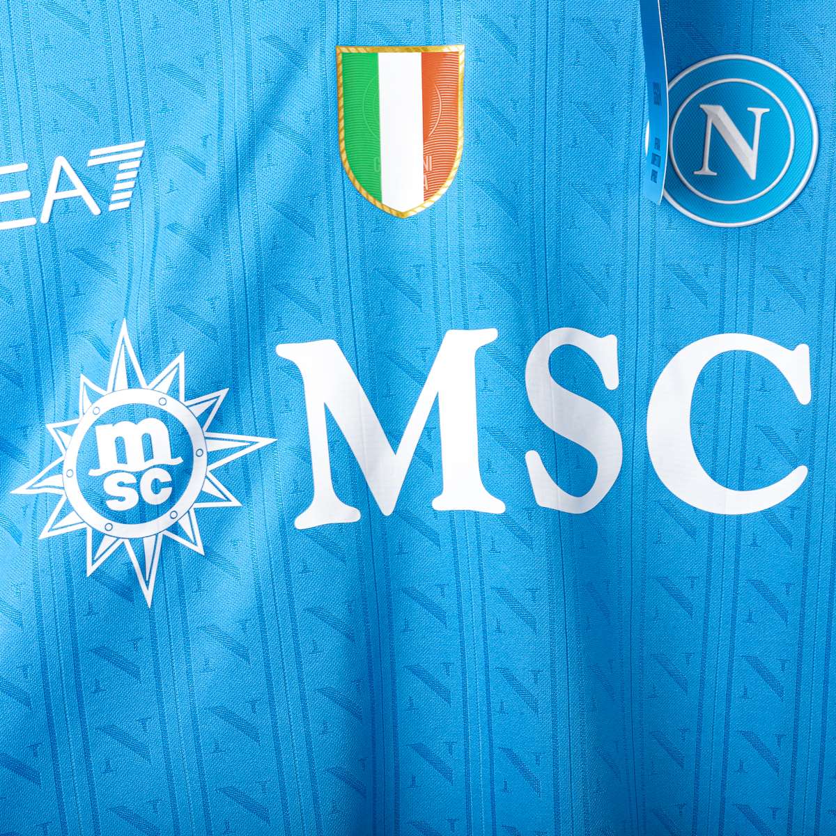 Maglia Home Napoli EA7 Mc Tominay 8 Autografata 2025/2026