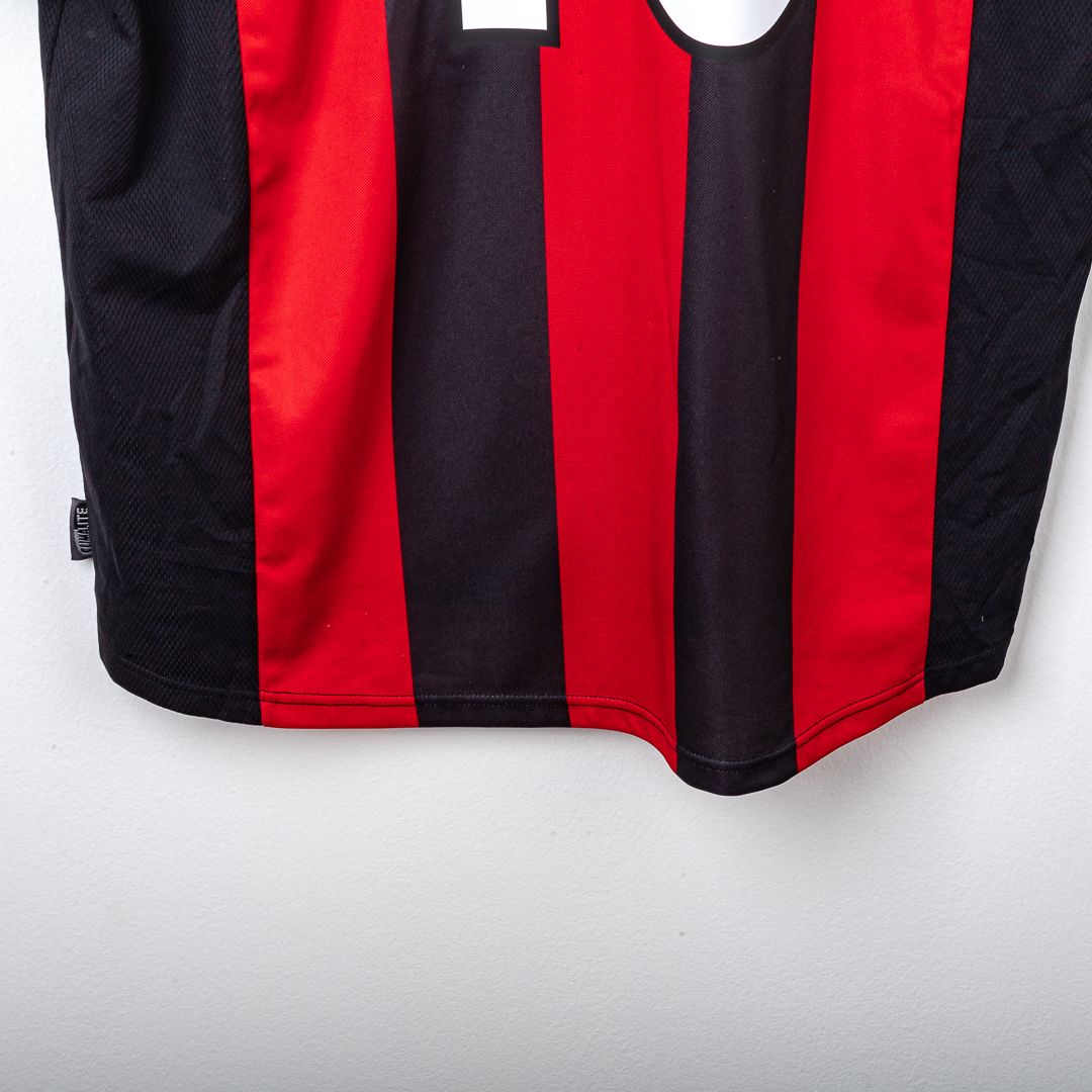 Maglia Home Milan Adidas Boban 10 2001/2002