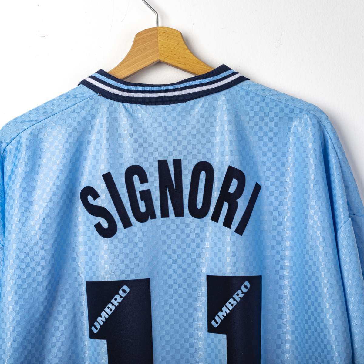 Lazio Umbro Cirio Signori 11 Home Shirt 1996/1997