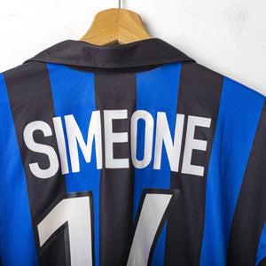 Maglia Home Inter Nike Simeone n14 1998/1999