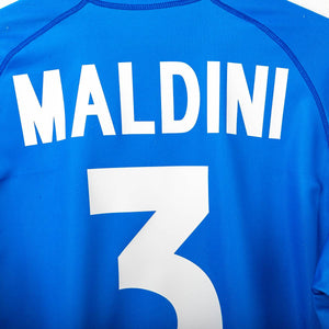 Maglia Home Italia Kappa Maldini n3 Euro 2000