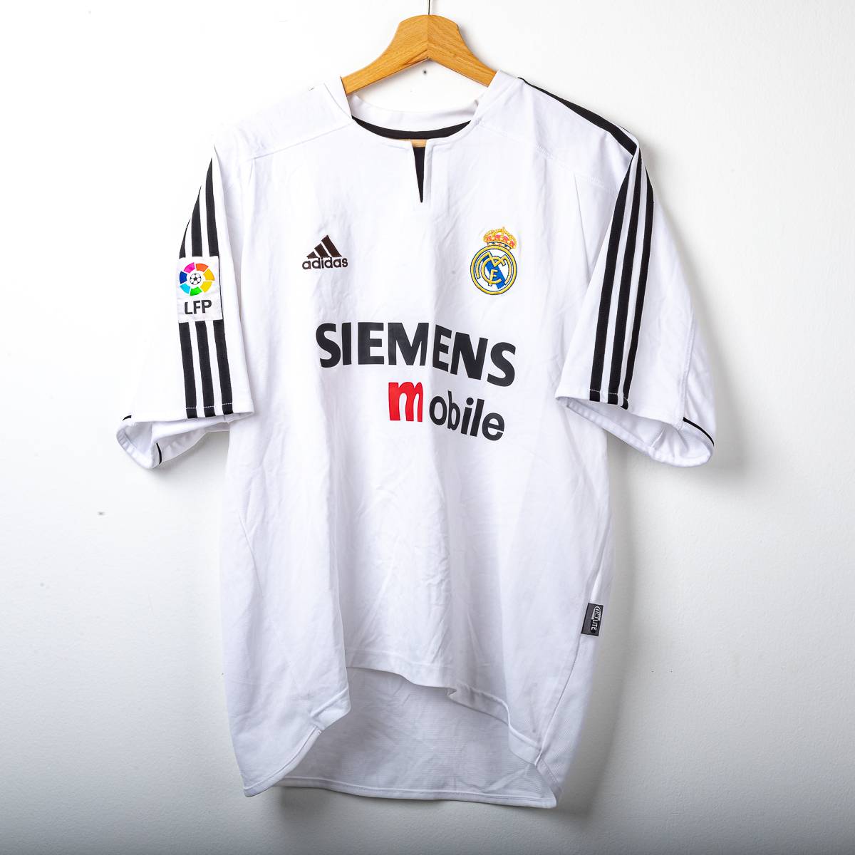 Real Madrid Adidas Siemens Ronaldo 9 2003/2004 Home Shirt