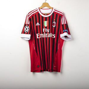 maglia home milan Uefa Adidas Seedorf 10 mc 2011/2012