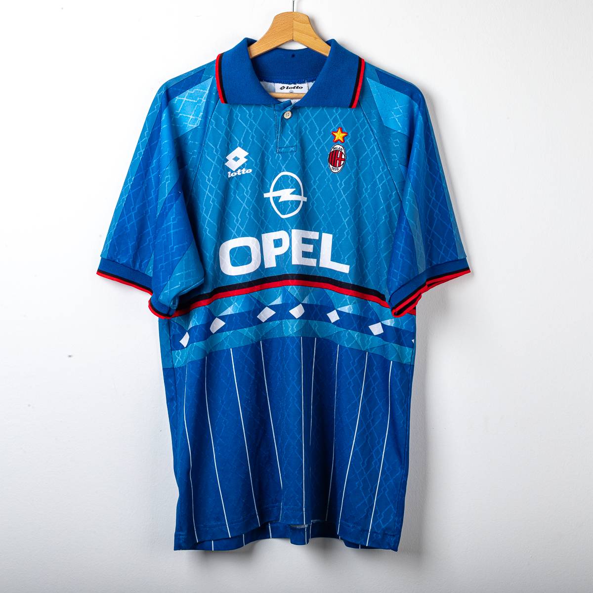 Milan Lotto Opel 1995/1996 Fourth Shirt
