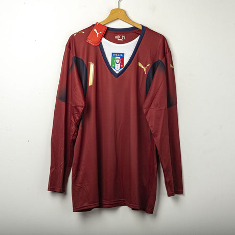 maglia italia puma buffon n1 ml con cartellino 2006
