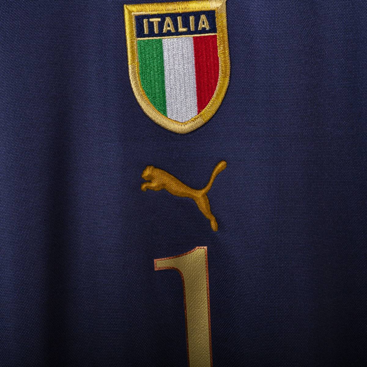 maglia away italia puma buffon n1 con cartellino 2004