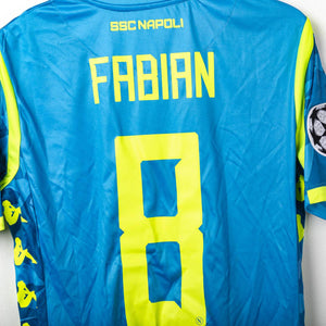 maglia europa napoli kappa fabian 8 uefa 2018/2019