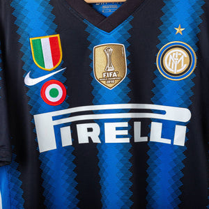 Maglia Home Inter Nike J. Zanetti 4 2010/2011