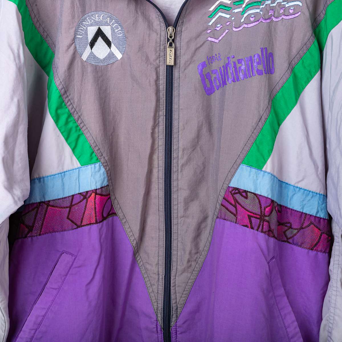 Udinese Lotto Gaudianiello Tracksuit Jacket 1992/1993
