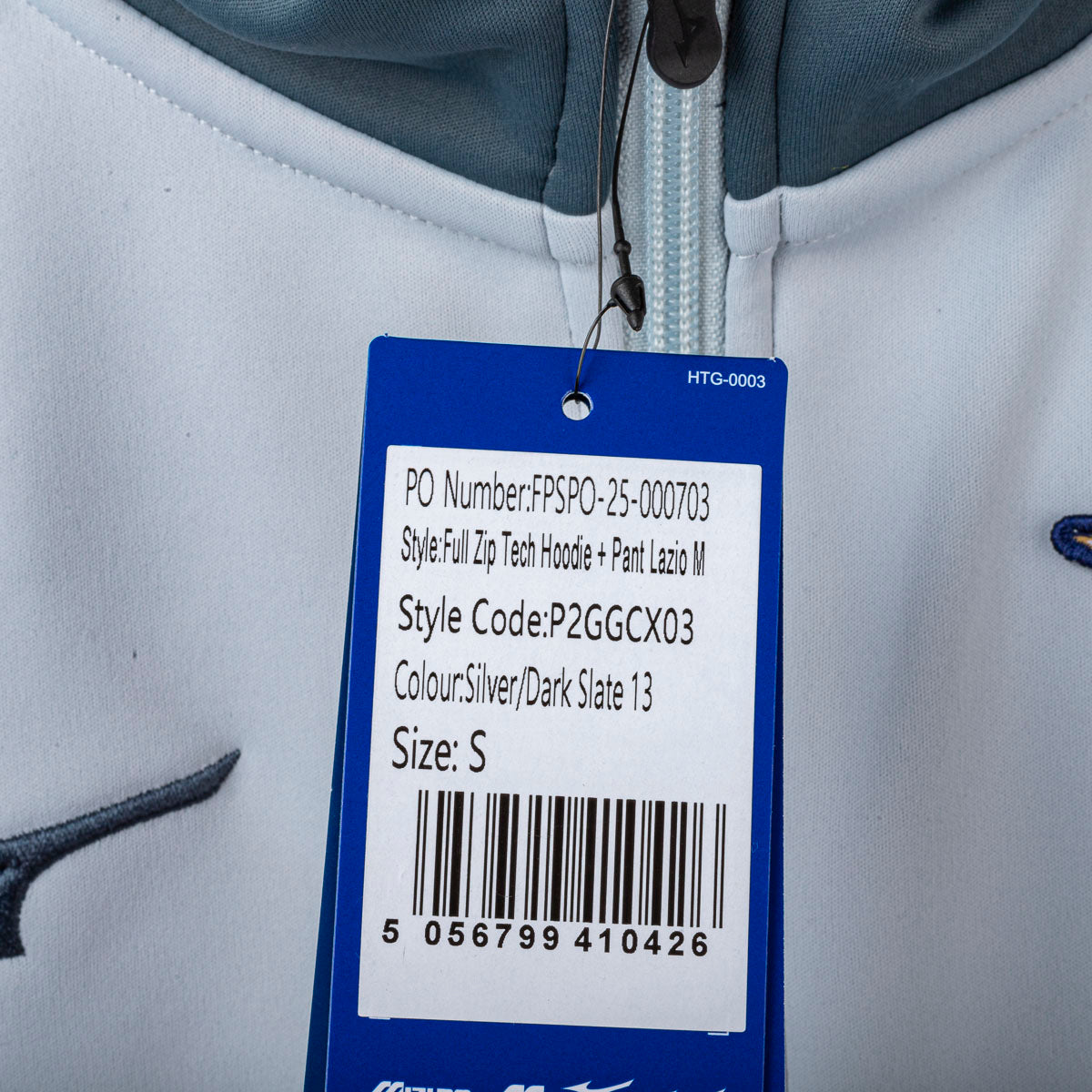 Tuta Cappuccio Lazio Silver Mizuno 2025/2026
