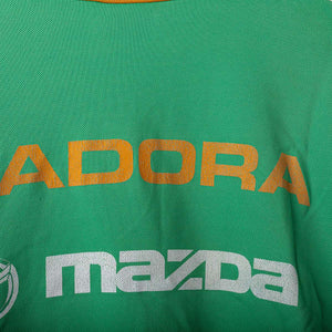 Maglia allenamento verde Roma Diadora 2004/2005