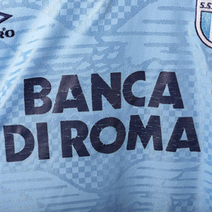 Maglia Home Lazio Umbro Signori 11 Banca di Roma 1995/1996