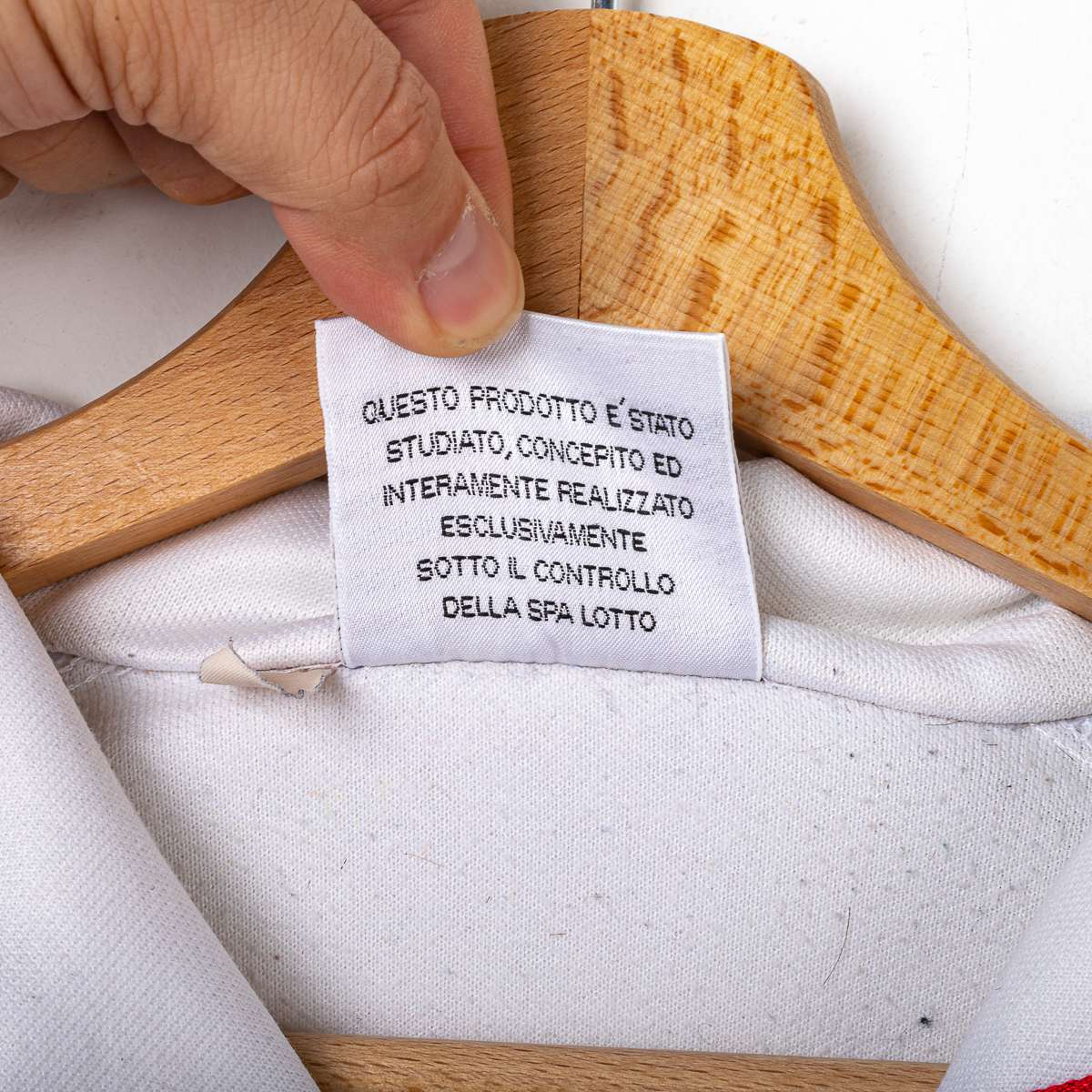 AC Milan White Jacket Lotto Opel 1997/1998